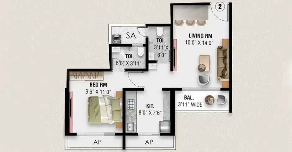 Siyara Heights Godrej Hills Floor Plans
